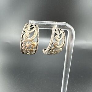 Vintage Sterling Silver Earrings